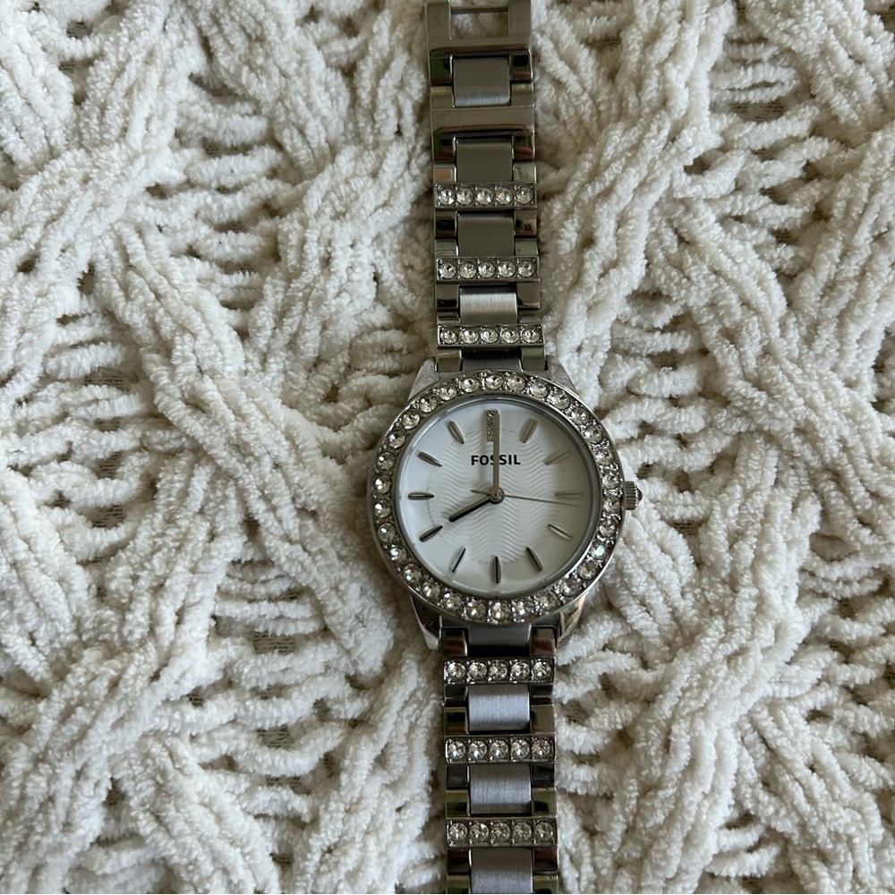 Fossil silver watch - Picture 4 of 8